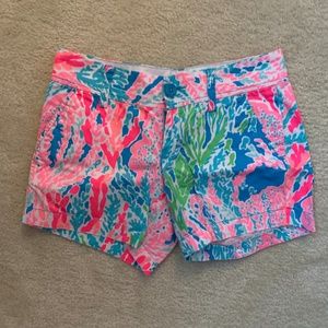 Lilly Pulitzer Callahan Shorts in Lets Cha Cha